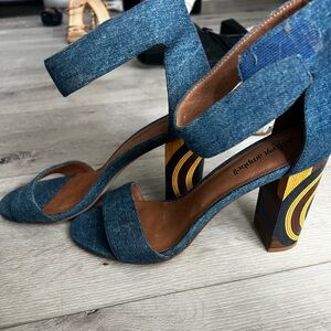 Jeffrey Campbell open toe shoes